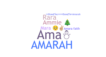 Smeknamn - Amarah