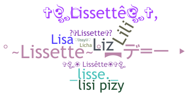 Smeknamn - Lissette