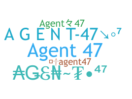 Smeknamn - Agent47