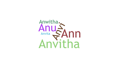 Smeknamn - Anvitha
