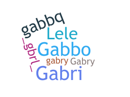 Smeknamn - Gabriele