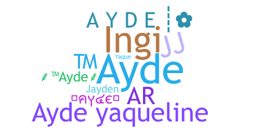 Smeknamn - Ayde