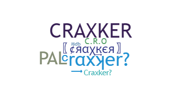 Smeknamn - Craxker