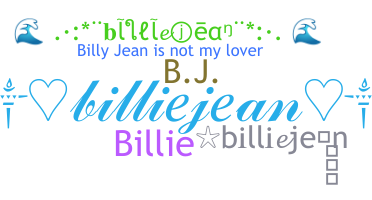 Smeknamn - Billiejean