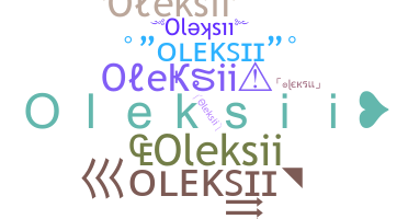 Smeknamn - Oleksii