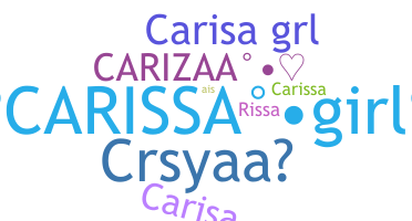 Smeknamn - Carisa