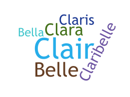 Smeknamn - Clarabelle