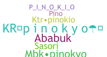Smeknamn - pinokio