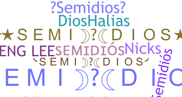 Smeknamn - SemiDios