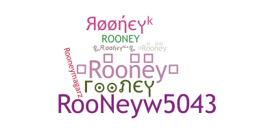 Smeknamn - Rooney