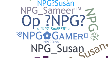 Smeknamn - NPGSusan