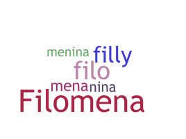 Smeknamn - Filomena