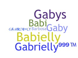 Smeknamn - Gabrielly