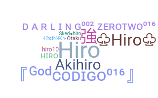 Smeknamn - HIRO
