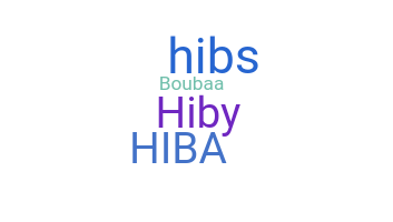 Smeknamn - Hiba