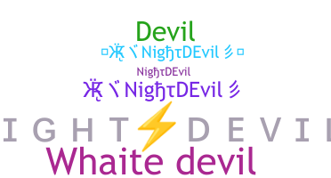 Smeknamn - Nightdevil