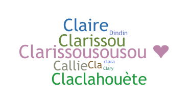 Smeknamn - Clarisse