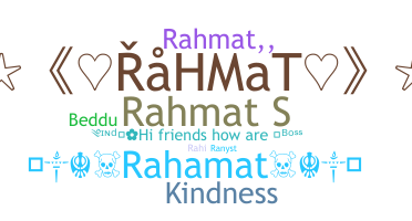 Smeknamn - Rahmat