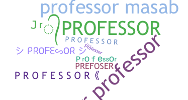 Smeknamn - Professor