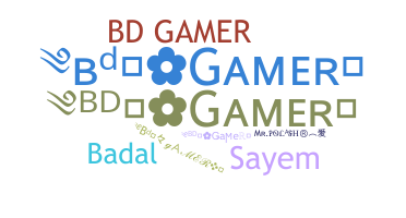 Smeknamn - BDGamer