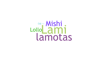 Smeknamn - Lamis