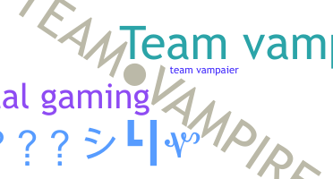 Smeknamn - TeamVampire
