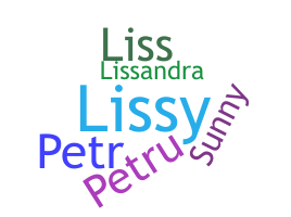 Smeknamn - Lissandra