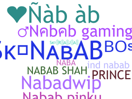 Smeknamn - Nabab