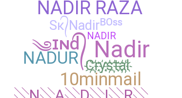 Smeknamn - Nadir