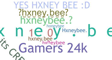 Smeknamn - hxneybee