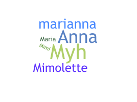 Smeknamn - Marianna