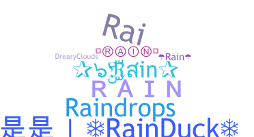 Smeknamn - Rain