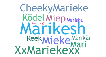 Smeknamn - Marieke