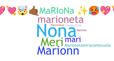Smeknamn - Mariona