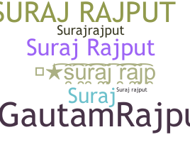 Smeknamn - SurajRajput
