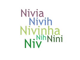 Smeknamn - Nivia