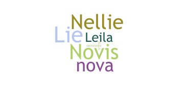 Smeknamn - Novalie