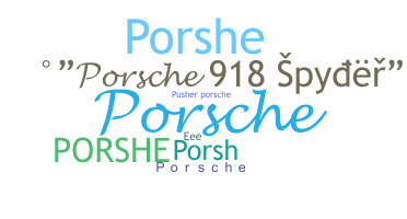 Smeknamn - Porsche