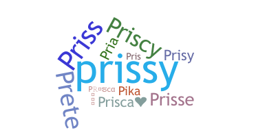 Smeknamn - Prisca