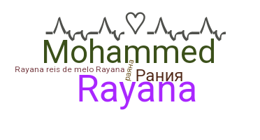 Smeknamn - Rayana