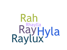 Smeknamn - Rayla
