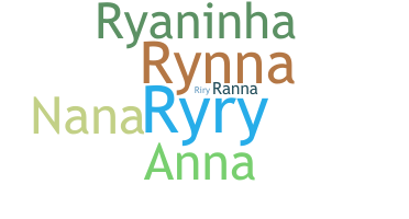 Smeknamn - Ryanna
