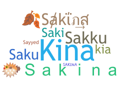 Smeknamn - Sakina