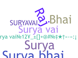 Smeknamn - Suryavai