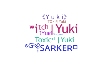Smeknamn - Yuki
