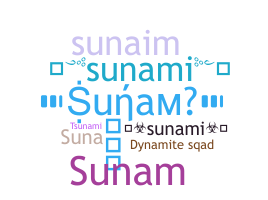 Smeknamn - Sunami