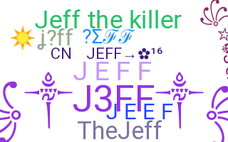 Smeknamn - Jeff