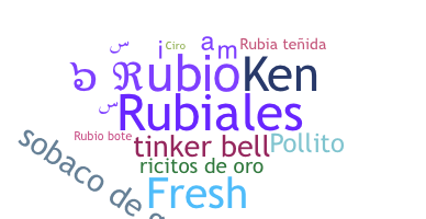 Smeknamn - Rubio