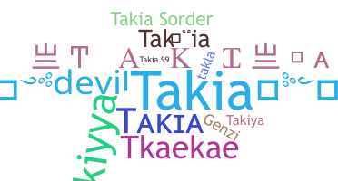 Smeknamn - Takia