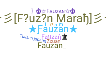 Smeknamn - Fauzan
